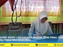 Siswi SMPN 1 Kepahiang Masuk Semi Final OSN Matematika Nasional