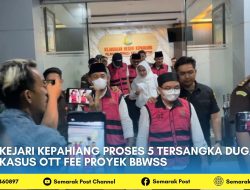Kejari Kepahiang Proses 5 Tersangka Dugaan Kasus OTT Fee Proyek BBWSS