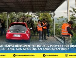 Tak Hanya Dokumen, Polisi Ukur Proyek Fisik Disparpora Kepahiang, Ada Apa dengan Anggaran 2023?