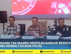 Penjara Tak Mampu Hentikan Bandar! Residivis Sabu Kembali Diciduk Polisi