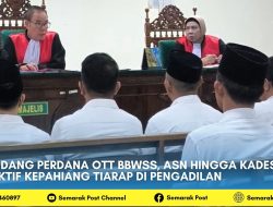 Sidang Perdana OTT BBWSS, ASN hingga Kades Aktif Kepahiang Tiarap di Pengadilan