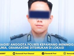 TRAGIS! Anggota Polres Kepahiang Meninggal Dunia, Gramaxone Ditemukan di Lokasi