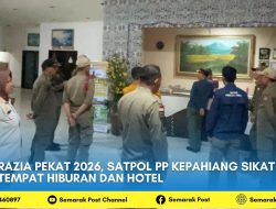 Razia Pekat 2026, Satpol PP Kepahiang Sikat Tempat Hiburan dan Hotel