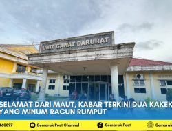 Selamat Dari Maut, Kabar Terkini Dua Kakek Yang Minum Racun Rumput