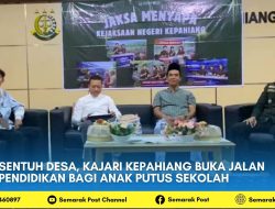 Sentuh Desa, Kajari Kepahiang Buka Jalan Pendidikan bagi Anak Putus Sekolah