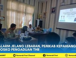 Alarm Jelang Lebaran, Pemkab Kepahiang Buka Posko Pengaduan THR