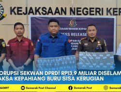 Korupsi Sekwan DPRD! Rp13,9 Miliar Diselamatkan, Jaksa Kepahiang Buru Sisa Kerugian