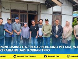 Iming-Iming Gaji Besar Berujung Petaka, Warga Kepahiang Jadi Korban TPPO