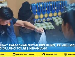 Saat Ramadhan Setan Dikurung, Pelaku Maksiat Digulung Polres Kepahiang