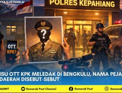 Isu OTT KPK Meledak di Bengkulu, Nama Pejabat Daerah Disebut-sebut