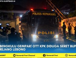 Bengkulu Gempar! OTT KPK Diduga Seret Bupati Rejang Lebong