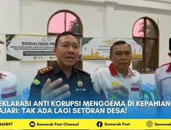 Deklarasi Anti Korupsi Menggema di Kepahiang, Kajari: Tak Ada Lagi Setoran Desa!