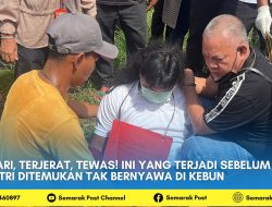 Lari, Terjerat, Tewas! Ini yang Terjadi Sebelum Gita Fitri Ditemukan Tak Bernyawa di Kebun