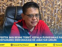 Pertek BKN Resmi Terbit, Kepala Puskesmas Pasar Kepahiang Didegradasi ke Jabatan Umum