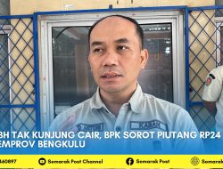 DBH Tak Kunjung Cair, BPK Sorot Piutang Rp24 Miliar Pemprov Bengkulu