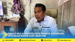 Jum’at Mulai Berlaku WFH, Pemkab Kepahiang Tegaskan Bukan Hari Libur ASN