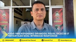 Kadis PMD Kepahiang Dipanggil Polisi, Dicecar 17 Pertanyaan Soal Intimidasi Wartawan