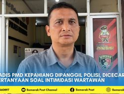Kadis PMD Kepahiang Dipanggil Polisi, Dicecar 17 Pertanyaan Soal Intimidasi Wartawan