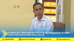 Klarifikasi! Tersandung Dugaan Pelanggaran UU Pers, Kadis PMD Kepahiang Akui Salah