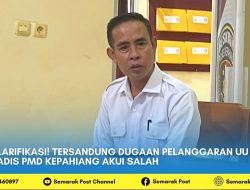 Klarifikasi! Tersandung Dugaan Pelanggaran UU Pers, Kadis PMD Kepahiang Akui Salah