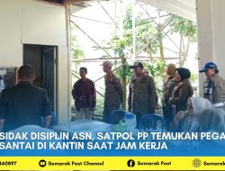 Sidak Disiplin ASN, Satpol PP Temukan Pegawai Santai di Kantin Saat Jam Kerja