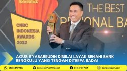 Agus Syabarrudin Dinilai Layak Benahi Bank Bengkulu yang Tengah Diterpa Badai