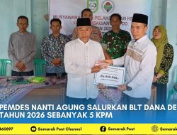 Pemdes Nanti Agung Salurkan BLT Dana Desa Tahun 2026 sebanyak 5 KPM