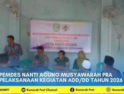 Pemdes Nanti Agung Musyawarah Pra Pelaksanaan Kegiatan ADD/DD Tahun 2026
