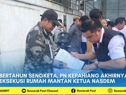 Bertahun Sengketa, PN Kepahiang Akhirnya Eksekusi Rumah Mantan Ketua NasDem
