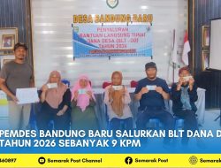 Pemdes Bandung Baru Salurkan BLT Dana Desa Tahun 2026 sebanyak 9 KPM