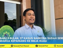 Baru 5 Bulan, 27 Kasus Narkoba Sudah Seret Warga Kepahiang ke Meja Hijau