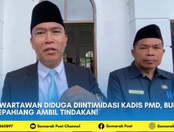 7 Wartawan Diduga Diintimidasi Kadis PMD, Bupati Kepahiang Ambil Tindakan!