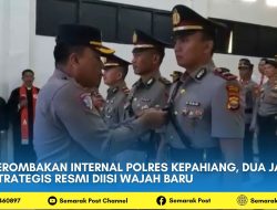 Perombakan Internal Polres Kepahiang, Dua Jabatan Strategis Resmi Diisi Wajah Baru
