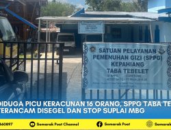Diduga Picu Keracunan 16 Orang, SPPG Taba Tebelet Terancam Disegel dan Stop Suplai MBG