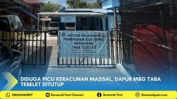 Diduga Picu Keracunan Massal, Dapur MBG Taba Tebelet Ditutup