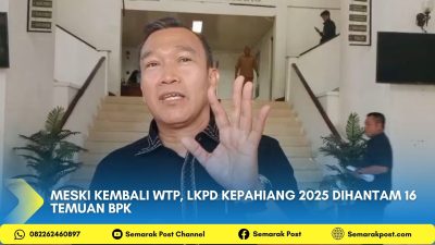 Meski Kembali WTP, LKPD Kepahiang 2025 Dihantam 16 Temuan BPK
