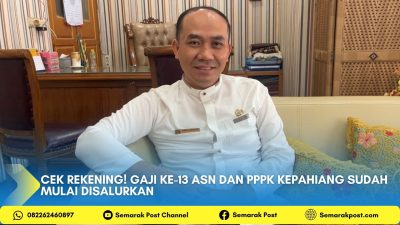 Cek Rekening! Gaji ke-13 ASN dan PPPK Kepahiang Sudah Mulai Disalurkan