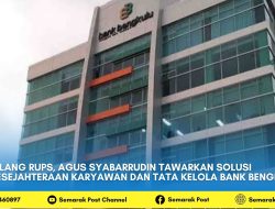 Jelang RUPS, Agus Syabarrudin Tawarkan Solusi Kesejahteraan Karyawan dan Tata Kelola Bank Bengkulu