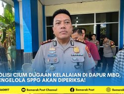 Polisi Cium Dugaan Kelalaian di Dapur MBG, Pengelola SPPG Akan diperiksa!