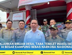 Kalahkan Ribuan Desa, Taba Tebelet Wakili Bengkulu di 14 Besar Kampung Bebas Narkoba Nasional