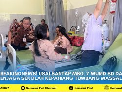 Breakingnews! Usai Santap MBG, 7 Murid SD dan 1 Penjaga Sekolah Kepahiang Tumbang Massal