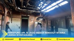 Terkepung Api, Si Jago Merah Renggut Nyawa Lansia di Kepahiang