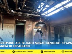 Terkepung Api, Si Jago Merah Renggut Nyawa Lansia di Kepahiang