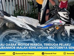 Mau Gasak Motor Warga, Terduga Pelaku Curanmor Malah Kehilangan Motornya Sendiri