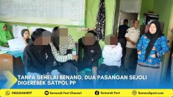 Tanpa Sehelai Benang, Dua Pasangan Sejoli digerebek Satpol PP