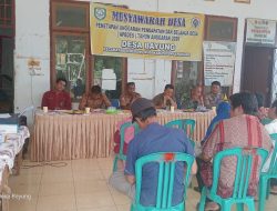 APBDes 2026 Desa Bayung Resmi Ditetapkan, Kades: Prioritaskan Pembangunan dan Kesejahteraan Masyarakat
